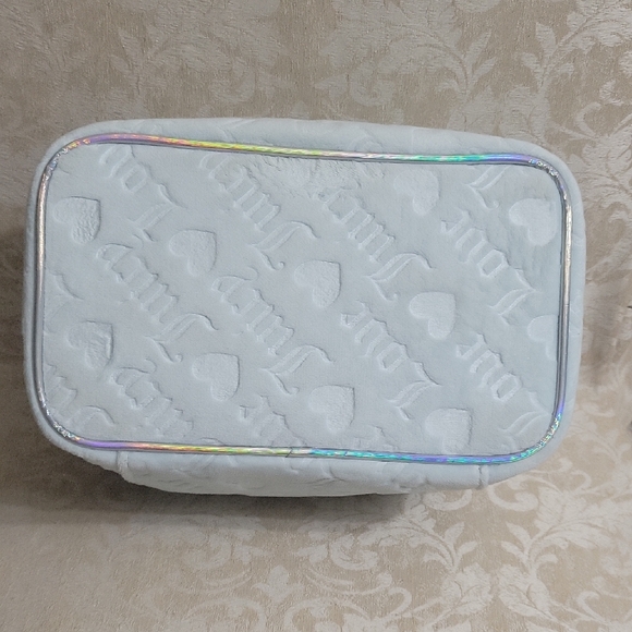 Juicy Couture 2pc Vanity Case with Holographic Accents NWT - Picture 4 of 10